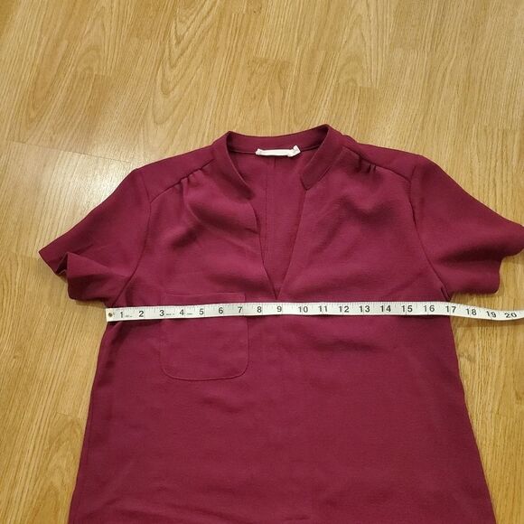 Lush Split Neck Shift Dress - Picture 8 of 11